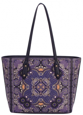 David Jones Tote handbag CM3319 39813 Black Violet